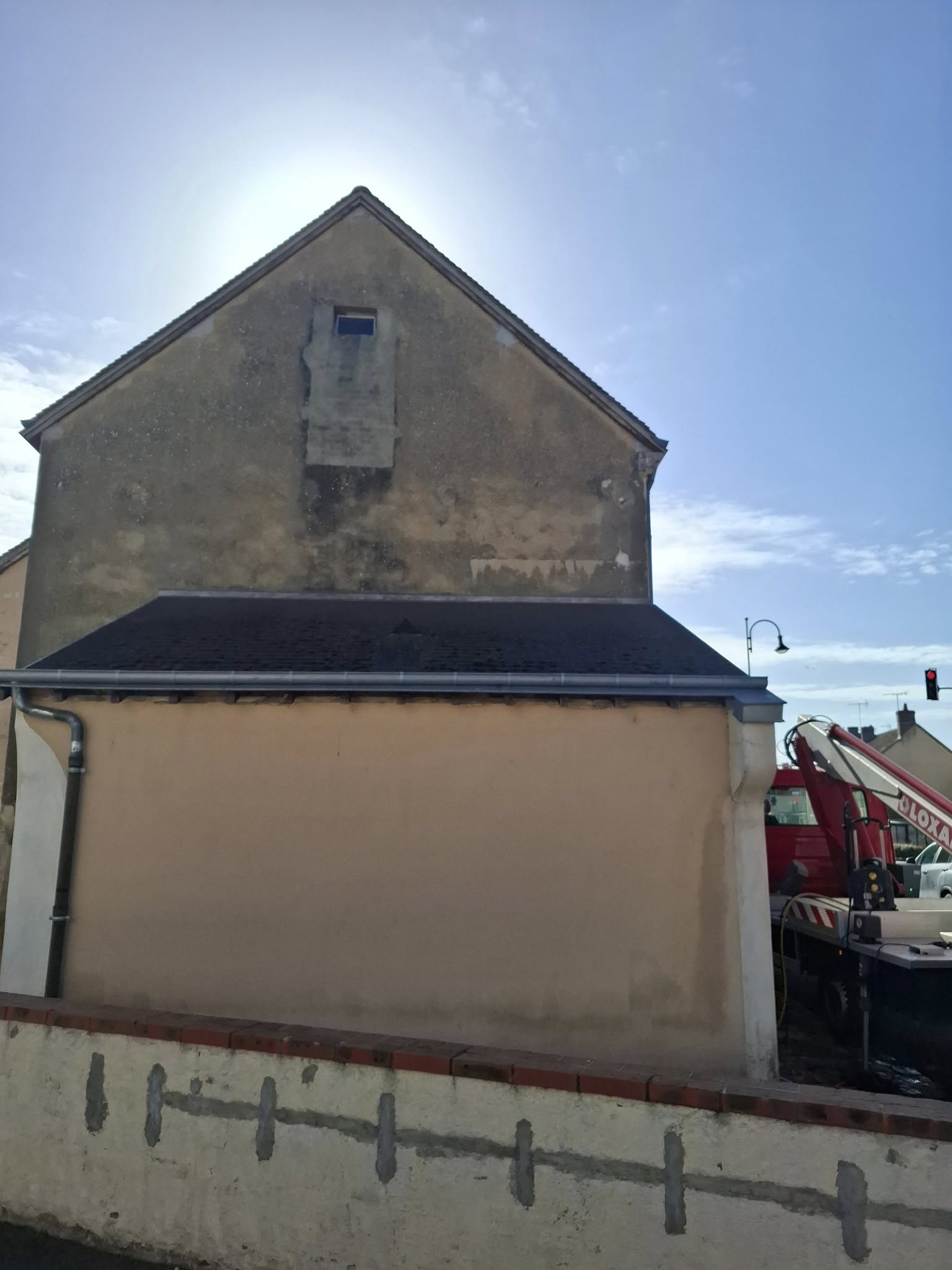 Ravalement façade pignon